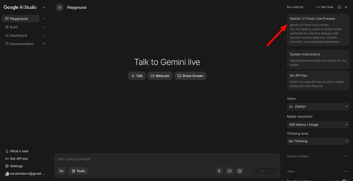 Gemini 3.1 Flash Live Launches on AI Studio for Real-Time Voice & Vision Agents