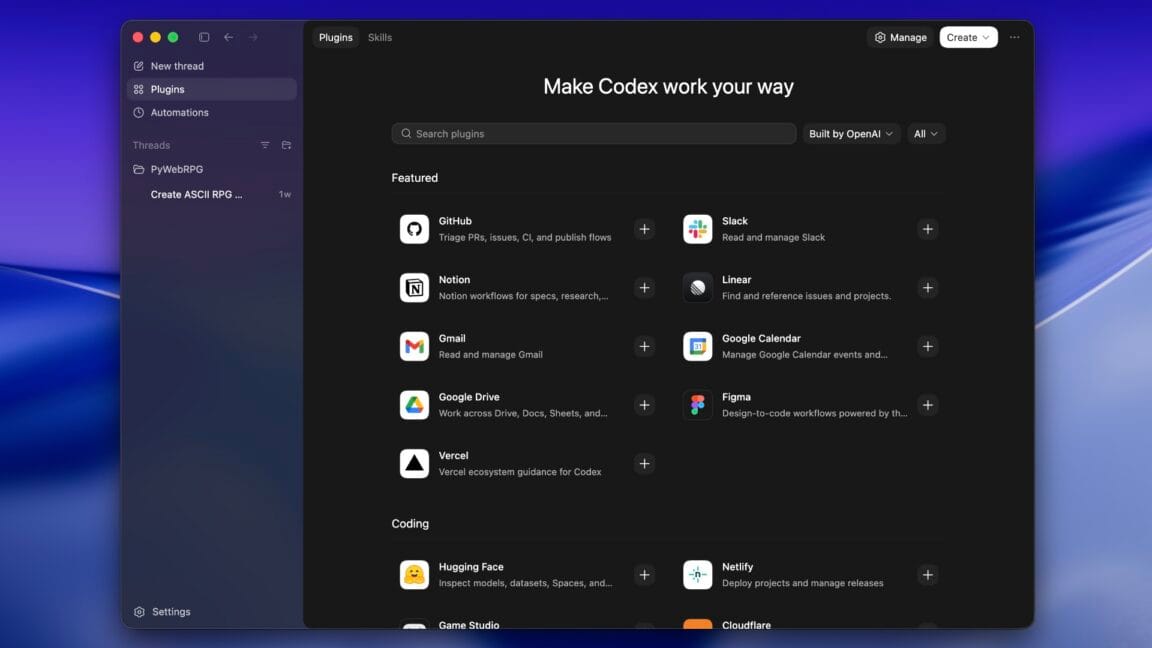 OpenAI Officially Takes Codex Beyond Coding With New Plugin Support