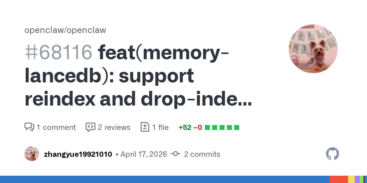 OpenClaw Finally Gave LanceDB Operators the One Maintenance Command They Actually Need