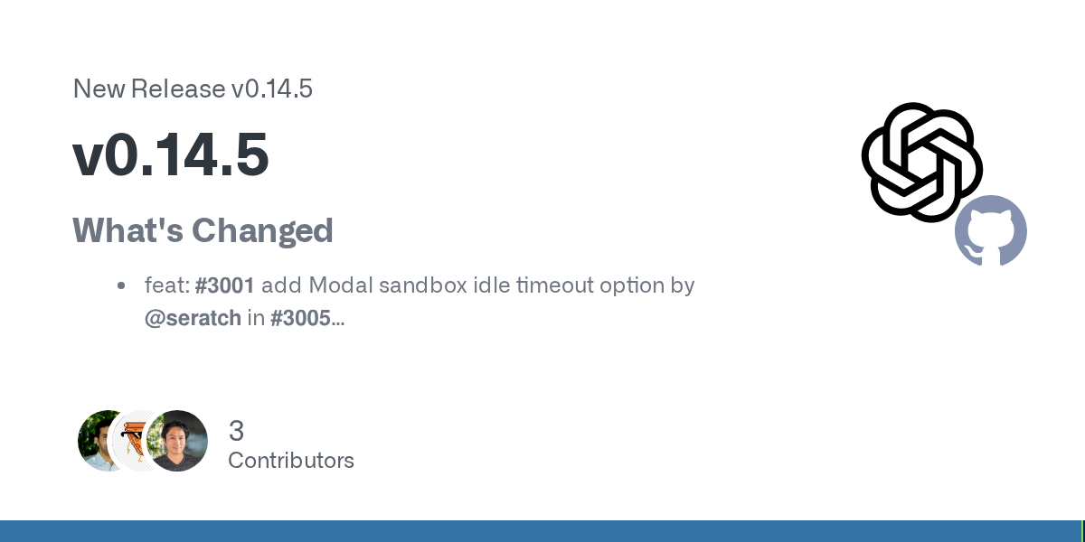 OpenAI’s Agents SDK 0.14.5 Is Another Reminder That Sandboxes, Not Agent Loops, Are Where Frameworks Get Real