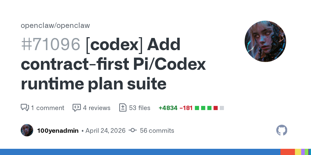 OpenClaw’s Pi/Codex Runtime RFC Says Agent Platforms Are Finally Treating Policy Drift Like a Real Systems Problem
