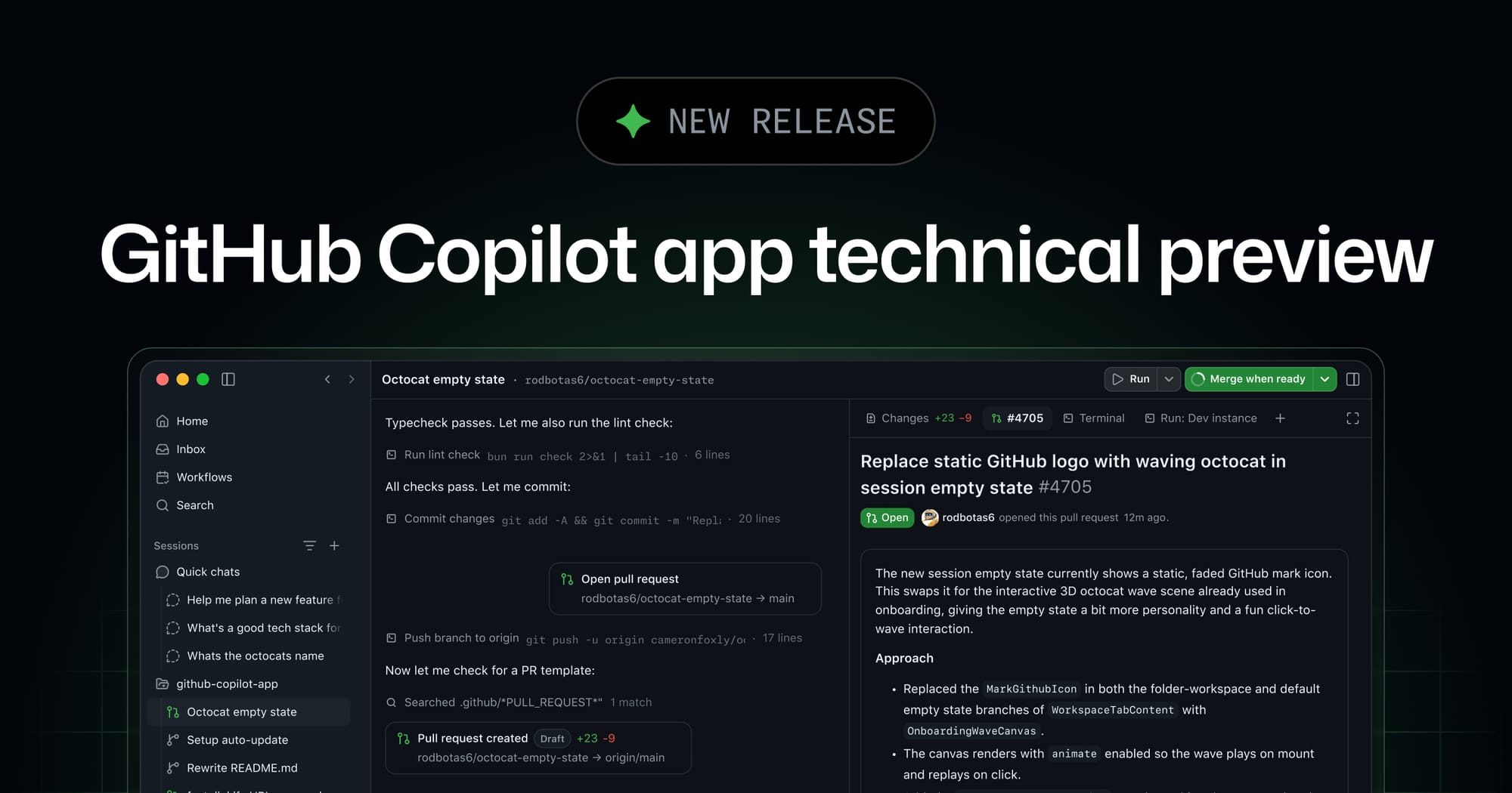 GitHub Copilot Gets a Desktop App Because Agent Work Now Needs Its Own Workspace