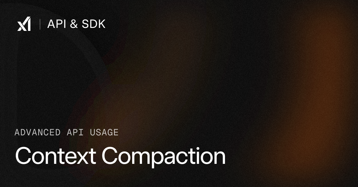 xAI’s Context Compaction and WebSocket Mode Make Agent Costs a Runtime Problem