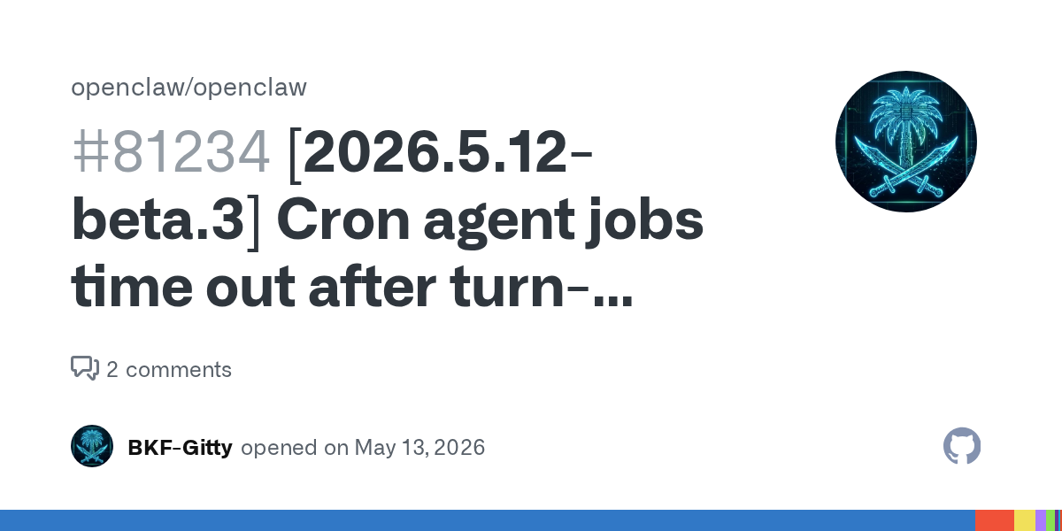 A Fresh OpenClaw Cron Bug Shows Why Agent Schedulers Need Lane Isolation, Not Just Health Checks