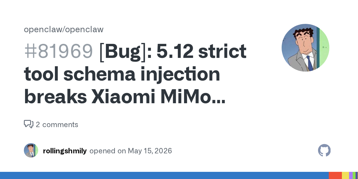OpenClaw 5.12’s Xiaomi MiMo Regression Is a Compatibility Warning for Every OpenAI-Compatible Agent Stack
