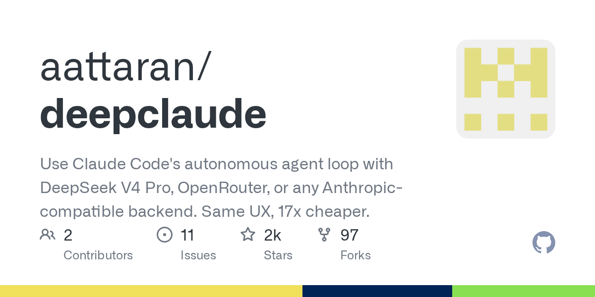 DeepClaude Turns Claude Code Cost Pain Into a Backend-Switching Pattern