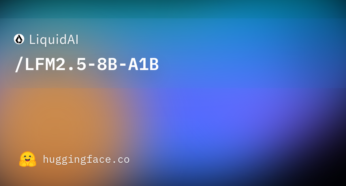 LFM2.5-8B-A1B Makes the Local Agent Pitch Concrete