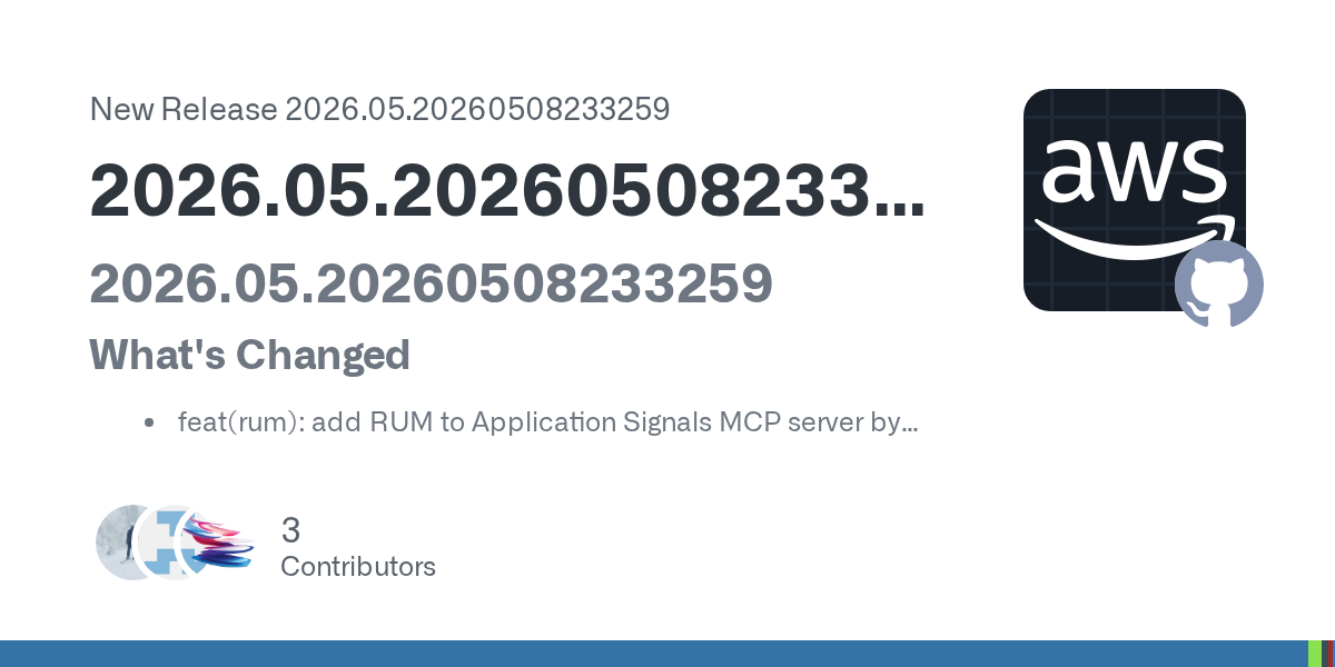 AWS Labs Adds Transform and RUM MCP Servers, Expanding MCP From Tool Access Into Operational Control Planes