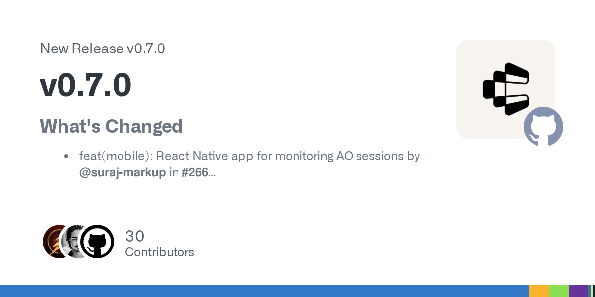 Agent Orchestrator v0.7.0 Turns Coding Agents Into a PR Factory