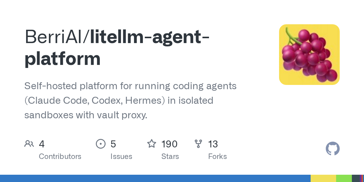 LiteLLM Agent Platform Puts the Security Boundary Where Coding Agents Actually Run