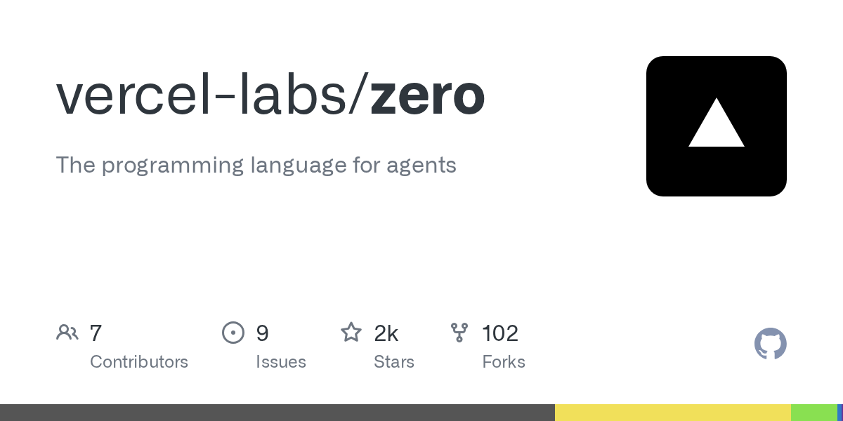 Zero Is Vercel’s Bet That Agent-Native Languages Need Machine-Readable Compilers