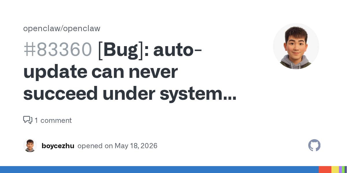 OpenClaw’s Auto-Update Failures Are a Reminder That Agent Platforms Still Run on Boring Service Managers