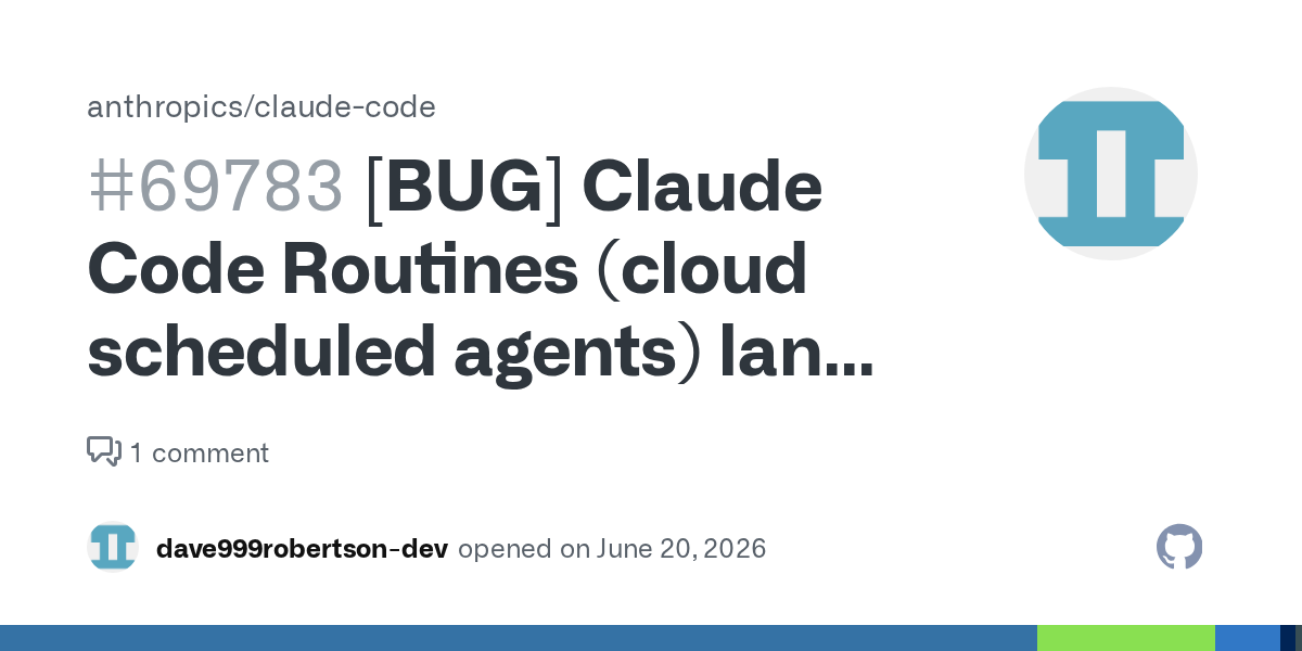 Claude Code Routines Need Output-Branch Contracts, Not Prompted Git Etiquette