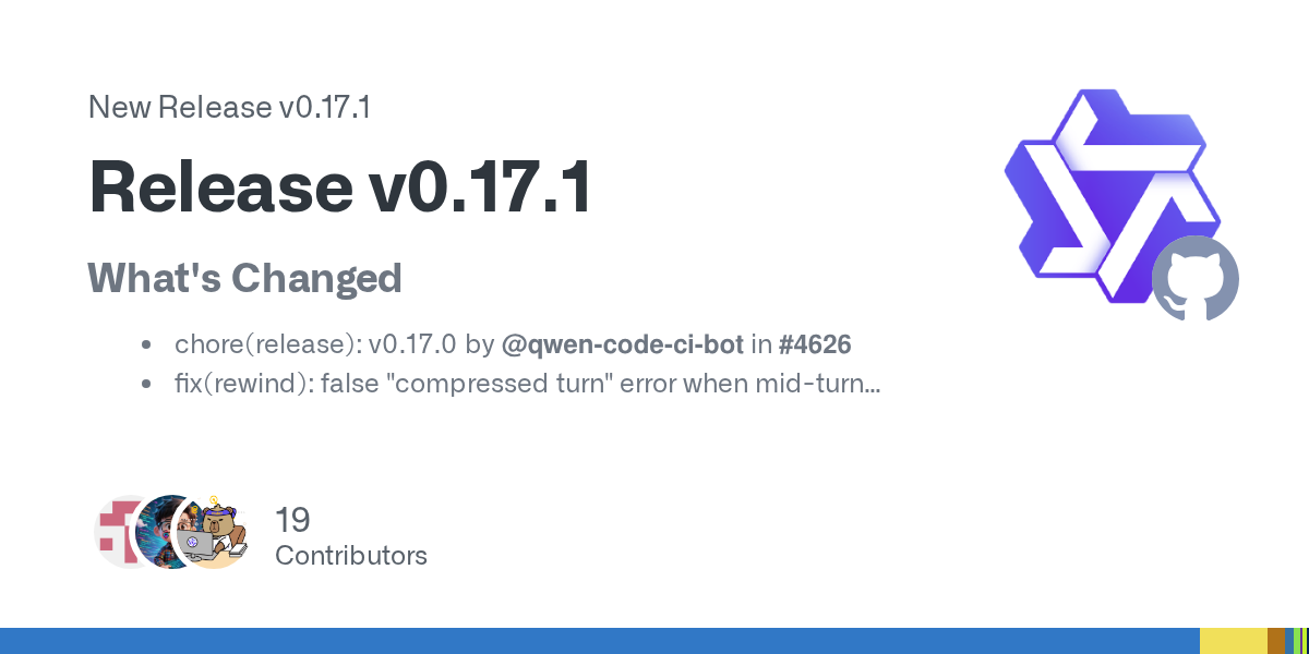 Qwen Code 0.17.1 Is the Boring Agent Release Teams Should Actually Test