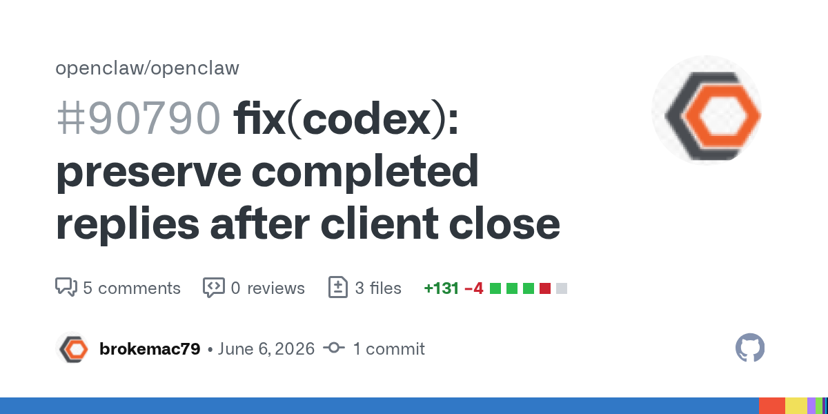 OpenClaw's Codex Final-Reply Race Is the Kind of Bug That Makes Agents Feel Haunted