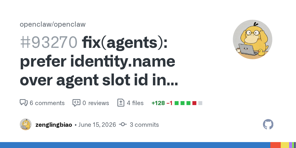 OpenClaw’s Runtime Identity Bug Shows Multi-Agent Systems Need Identity Hygiene, Not Just Better Prompts