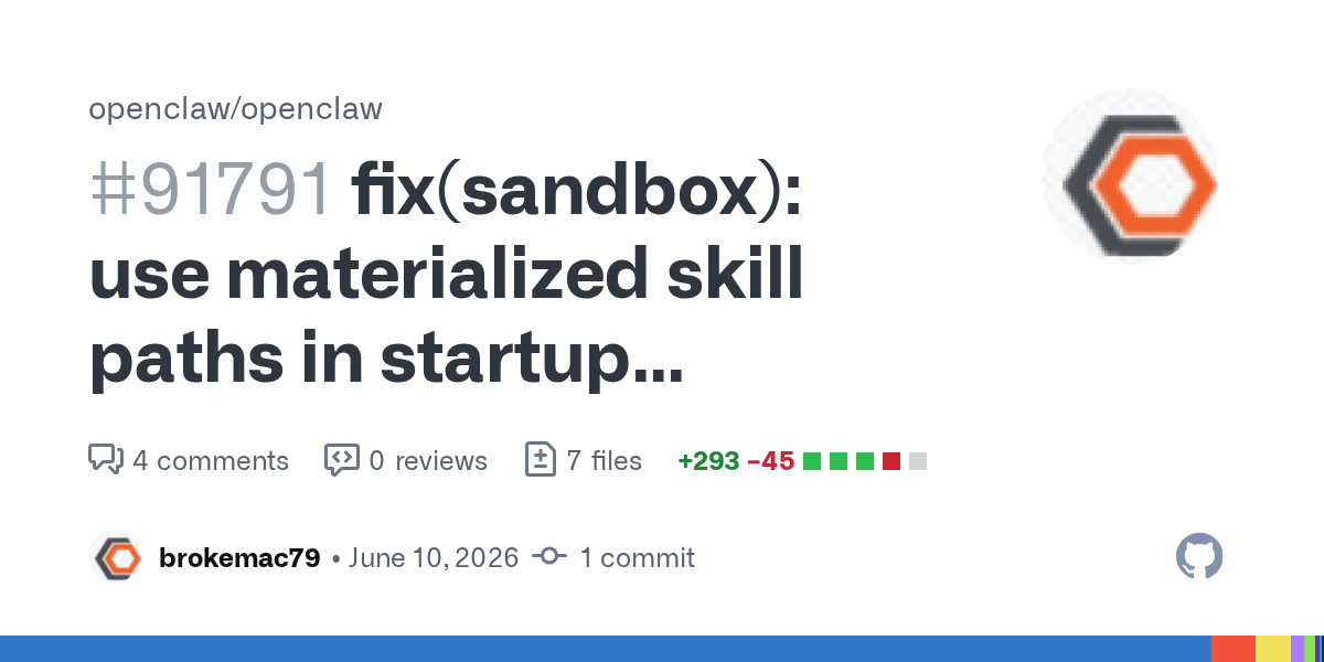 OpenClaw's Sandbox Skill-Path Regression Shows Why Agent Isolation Is More Than Docker