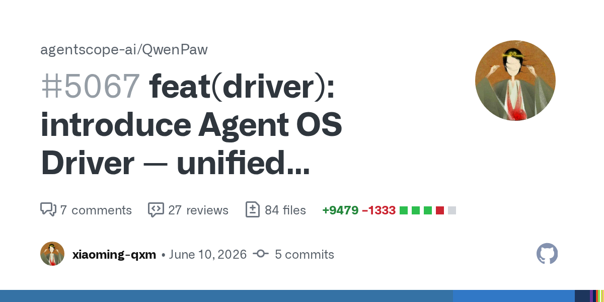 QwenPaw’s Agent OS Driver Turns MCP Into a Governed Capability Layer