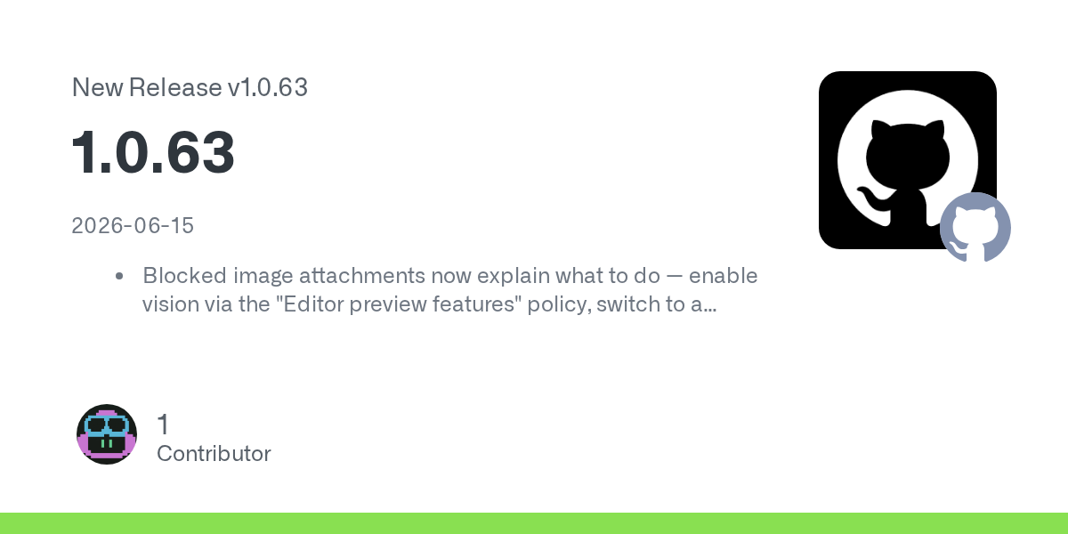 Copilot CLI 1.0.63 Is Mostly Glue — Which Is Where Agent Reliability Lives