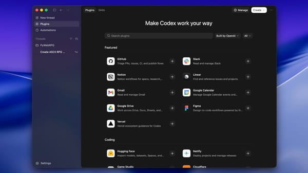 With new plugins feature, OpenAI officially takes Codex beyond coding