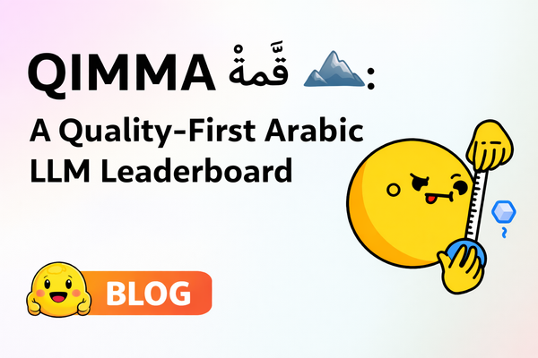 The Most Interesting New LLM Benchmark Today Is Not a Model Launch, It’s a Cleanup Pass on Arabic Benchmarks