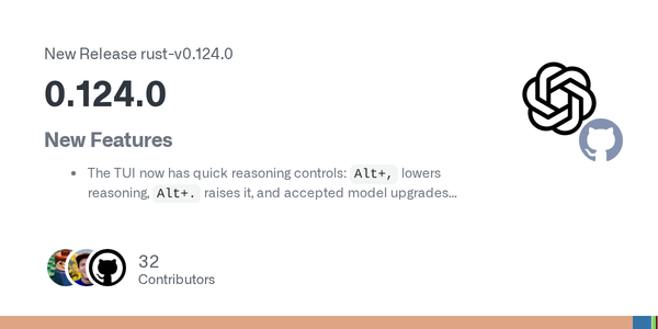 Codex 0.124.0 Is OpenAI Spending Its Upgrade Budget on the Runtime, Which Is the Correct Bet