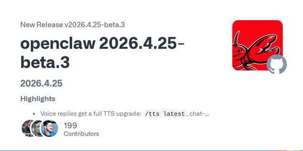 OpenClaw’s Triple-Beta Sprint Says the Project Is Turning Voice and Observability Into Core Platform Work