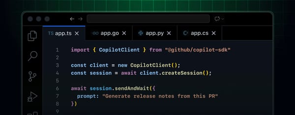 GitHub Copilot SDK Now in Public Preview — Embed Copilot Agents Into Your Own Apps