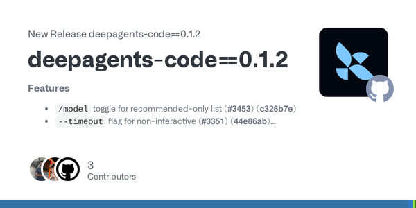 Deep Agents Code 0.1.2 Makes MCP Login, Model Choice, and Headless Runs Less Like a Science Project