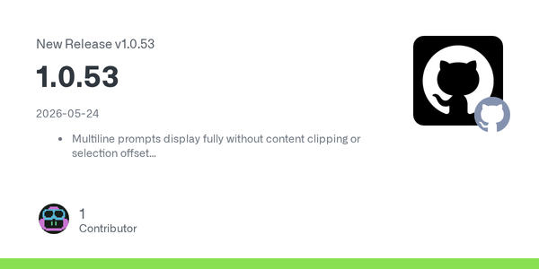 Copilot CLI v1.0.53 Fixes the Terminal Runtime Bugs That Make Agents Feel Haunted
