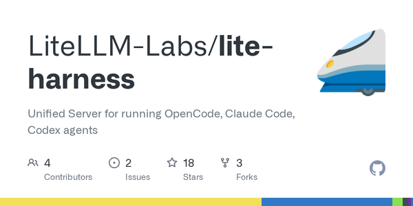 Lite-Harness Turns Coding Agents Into Team Infrastructure — and Makes the Harness the Product