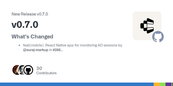 Agent Orchestrator v0.7.0 Turns Coding Agents Into a PR Factory