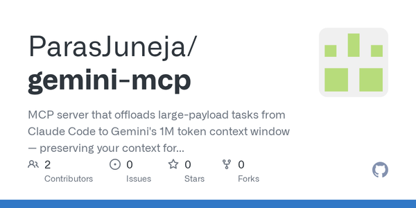 Gemini-MCP Is the BYO Context Window Hack Claude Code Users Were Going to Build Anyway