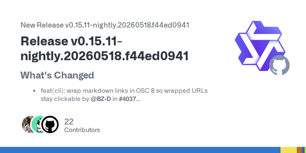 Qwen Code’s May 18 Nightly Pushes Open Coding Agents Toward Daemons, Worktrees, and Local-Model Reality