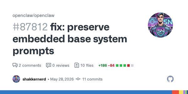 OpenClaw's Prompt-Clobber Bug Shows Why System Prompt Ownership Is a Runtime Boundary
