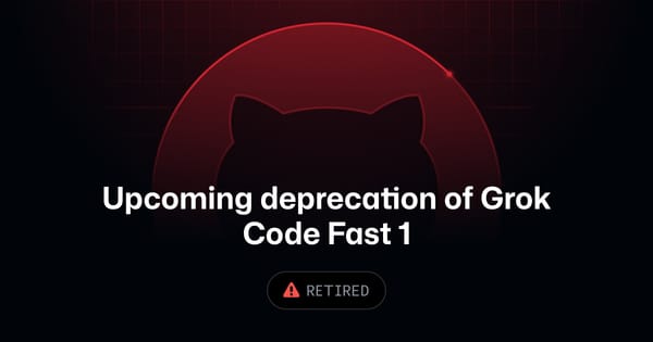 GitHub’s Grok Code Fast 1 Deprecation Is a Small Changelog With a Big Model-Routing Lesson