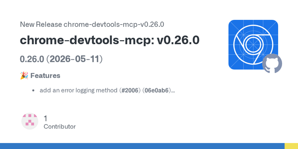 Chrome DevTools MCP Is the Browser Layer Coding Agents Were Missing