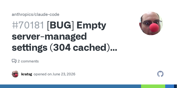 Claude Code’s Managed-Settings Bug Is a Security Boundary Wearing a Config Hat