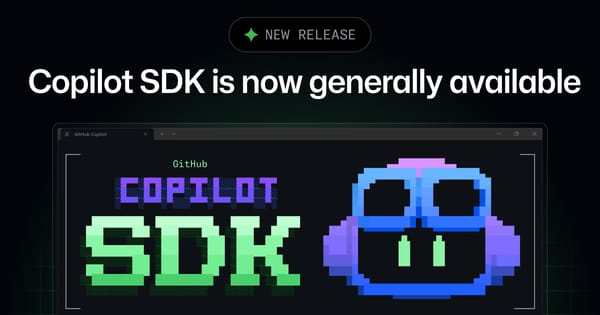 Copilot SDK GA Makes Agent Runtime Embedding a Build-vs-Buy Decision