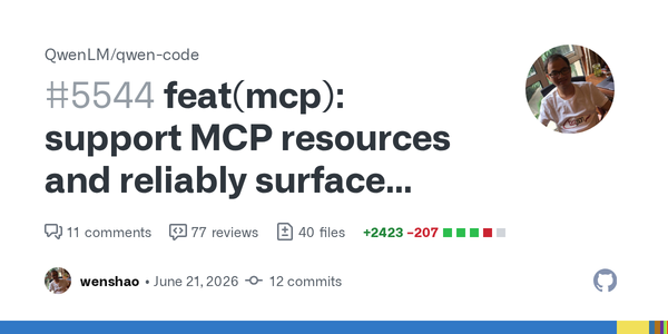 Qwen Code’s MCP Resource Support Turns Servers Into Usable Context
