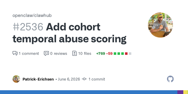 ClawHub's New Abuse Scoring Treats Agent Skills Like a Marketplace, Not a Folder of Markdown