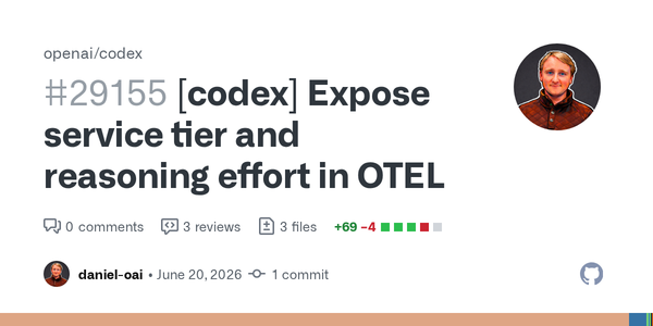 Codex Adds the Telemetry Layer Agentic Coding Needed