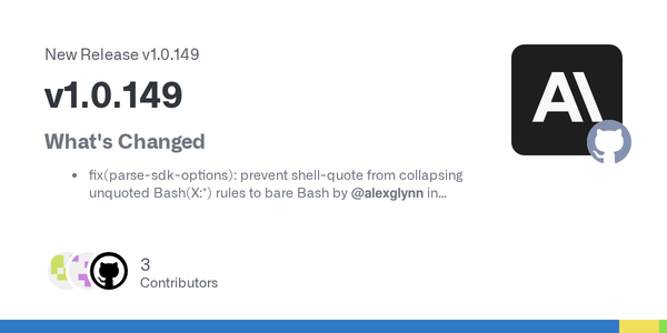Claude Code Action 1.0.149 Fixes a Permission Parser Bug That Could Quietly Turn Scoped Bash Into All Bash